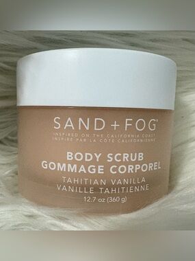 Sand + Fog Tahitian Vanilla Body Scrub 12.7 oz